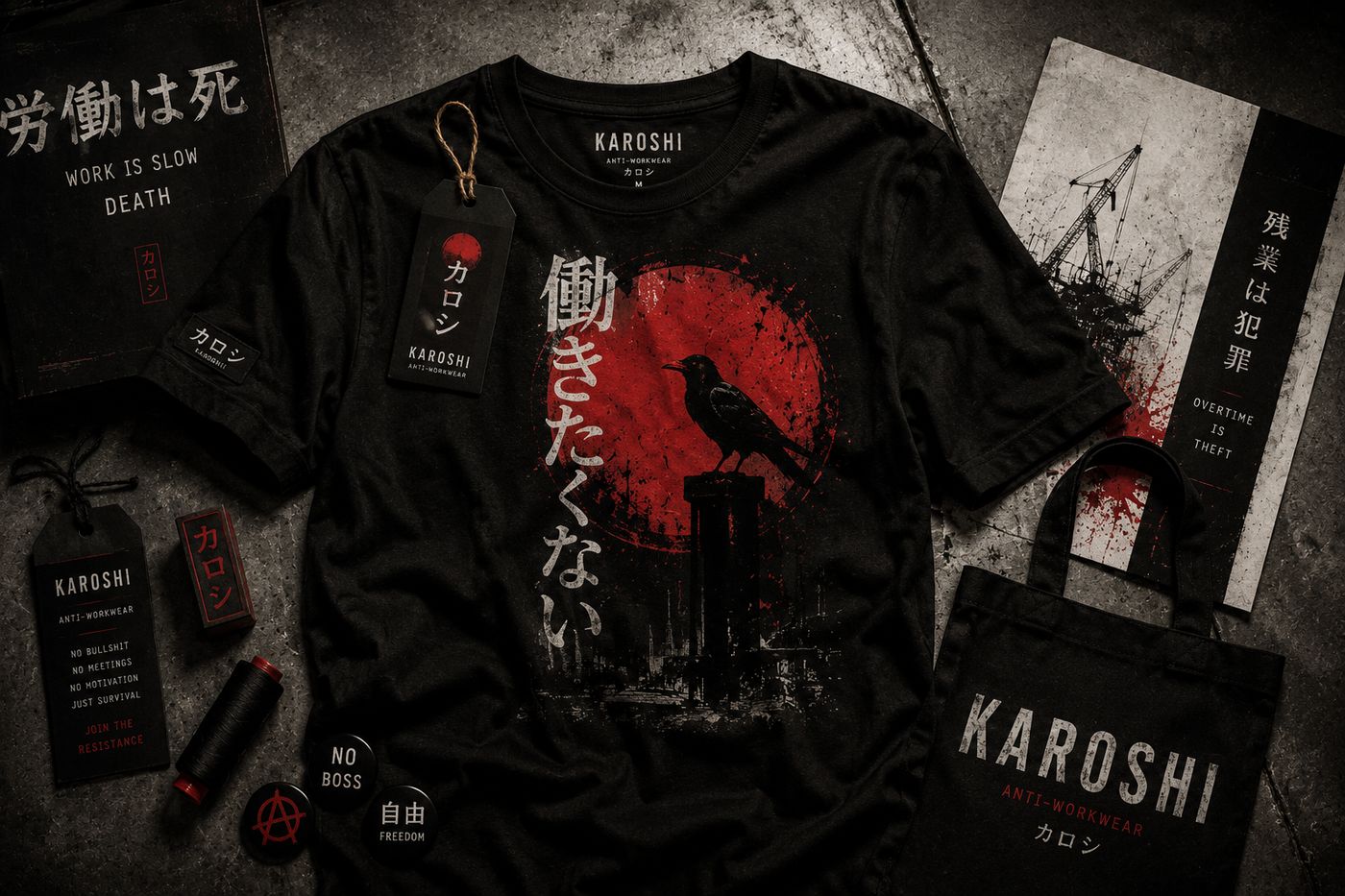 Karoshi apparel