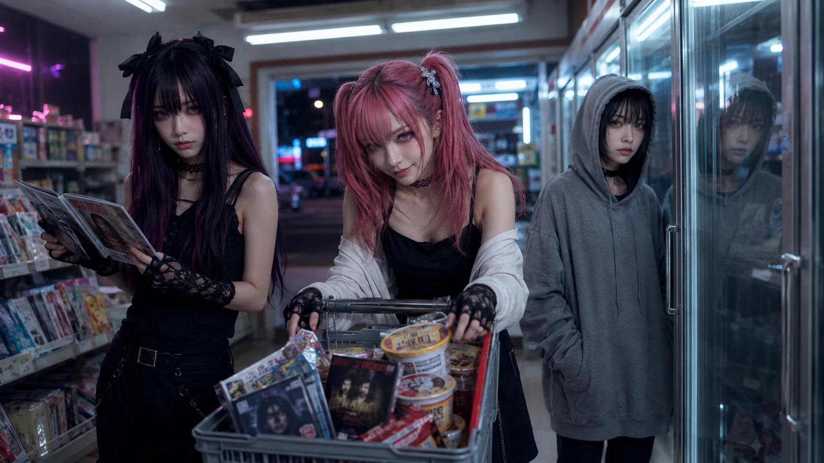 Kitten Corpse in a Tokyo convenience store